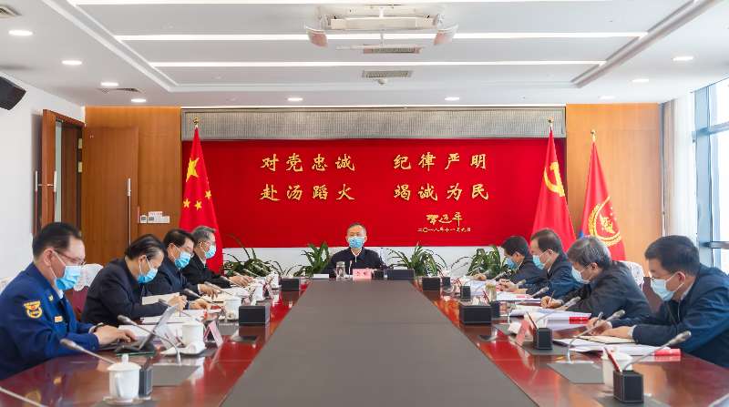 骚穴美女在线被干高潮翻白眼黄明在应急管理部党委会上强调 着力加强党委班子自...